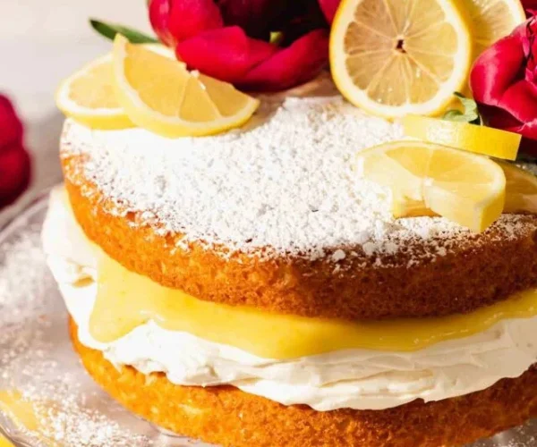 Lemon Victoria Sponge Recipe, A Zesty Twist on the Classic