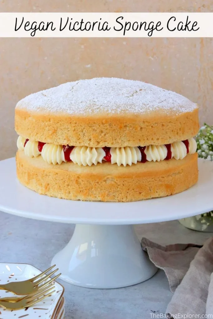 Vegan Victoria Sponge