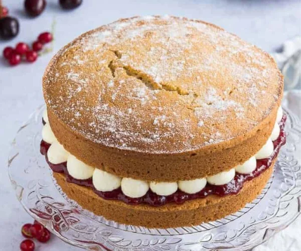 Vegan Victoria Sponge Recipe, Egg Free and Dairy Free