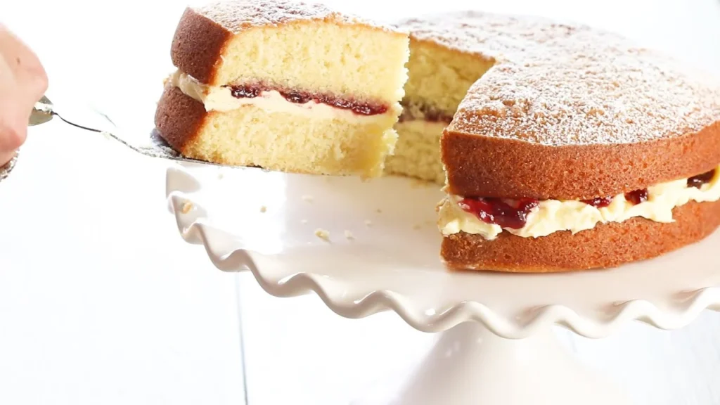 Victoria Sponge with Buttercream